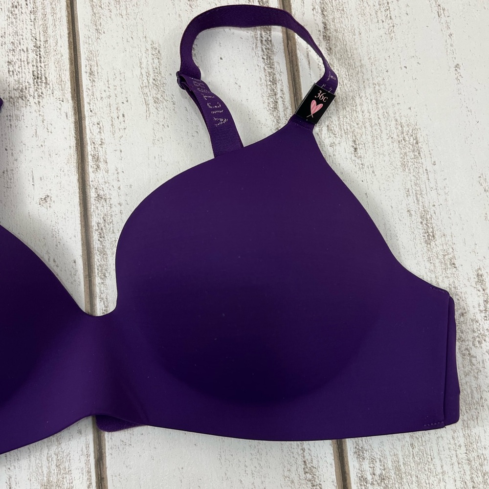 36C Victoria’s Secret T-Shirt Lightly Lined Wireless Bra - Picture 6 of 8
